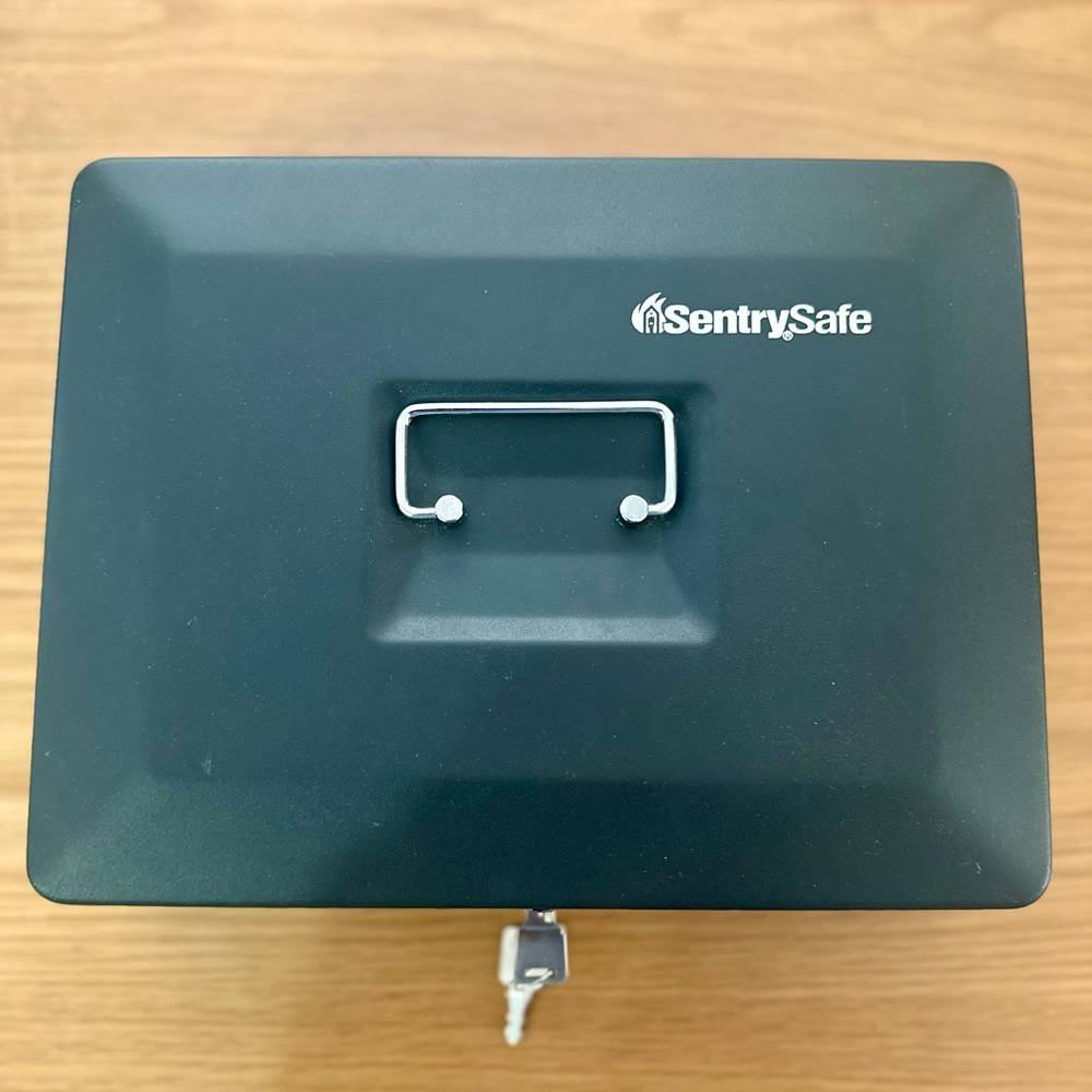 Black Security Box